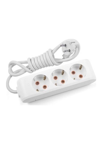 25 Metre Üçlü Uzatma Kablosu Ara - Seyyar Kablo