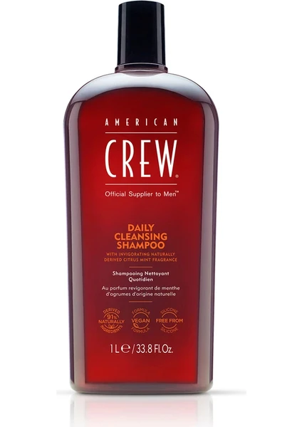 American Crew Daily Cleansıng Shampoo 1000 ml Yeni