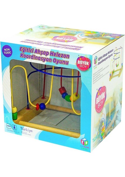 Hed 224 Eğitici Ahşap Helezon Koordinasyon Oyunu