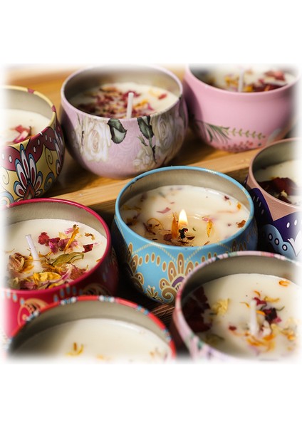 Bitki Uçucu Yağ Kurutulmuş Soya Wavartrous Mum Perek (Yurt Dışından)