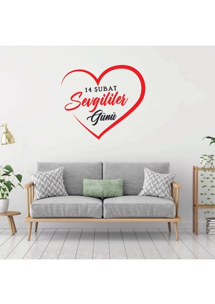 14 Şubat Sevgililer Günü Sticker