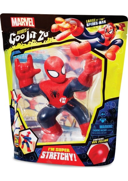 GJT06000 Goojitzu, Marvel- Spider-Man 30CM, +4 Yaş