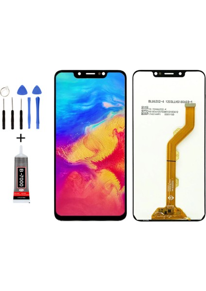 Infinix Hot 7 Pro LCD Ekran Dokunmatik Tamir Seti Hediye !!!