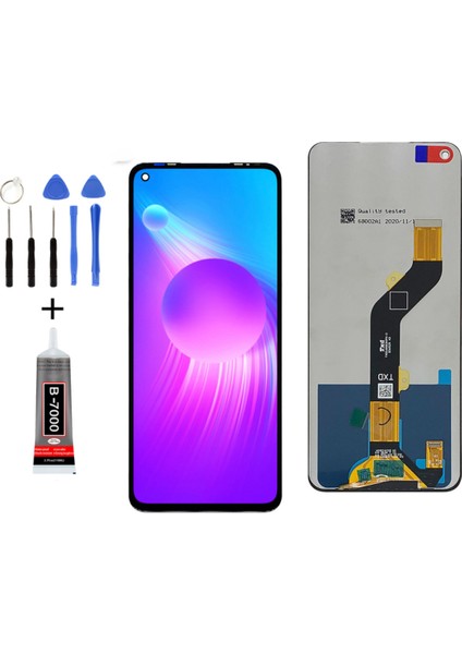 Infinix Note 10 Pro LCD Ekran Dokunmatik Tamir Seti Hediye !!!