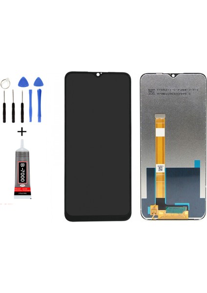 Realme C15 LCD Ekran Dokunmatik Tamir Seti Hediye !!!
