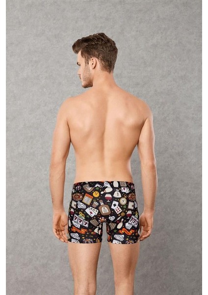 1817 Erkek Modal Kıbrıs Baskılı Torbalı Normal Paça Boxer fırsatları