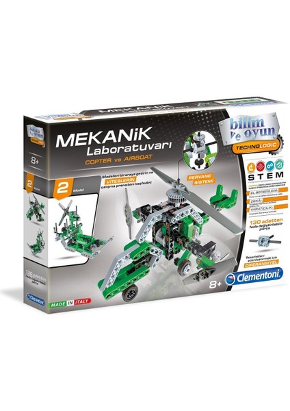 64299 Mekanik Laboratuvarı - Helikopter-Tekne / +8 Yaş fiyatları