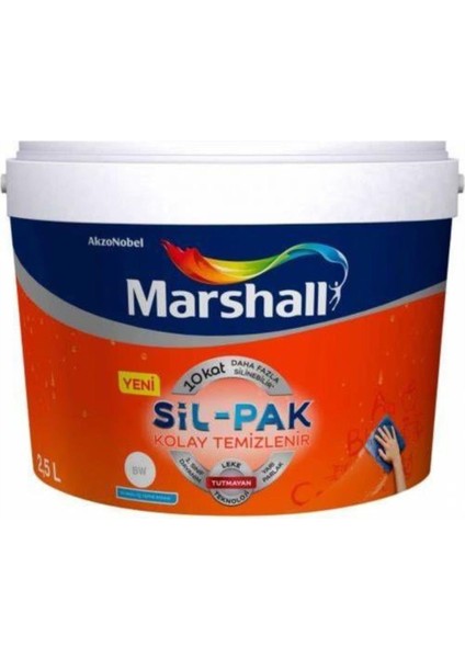 Silpak Su Bazlı Iç Cephe Boyası 2.5 Litre Meteor