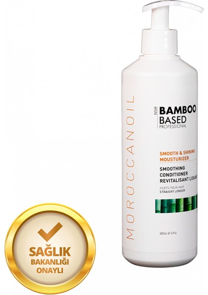 Bamboo Based Professional Moroccanoil Onarıcı Nem Veren Saç Kremi 500 ml
