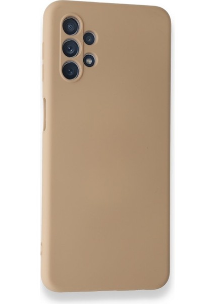 Samsung Galaxy A52S Kılıf Lansman Içi Kadife Kamera Korumalı Silikon Nano - Bej fiyatları
