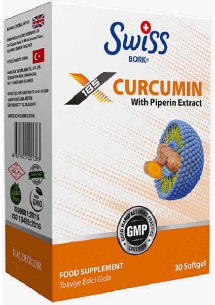 Curcumin (Zerdeçal) 30 Soft Gel