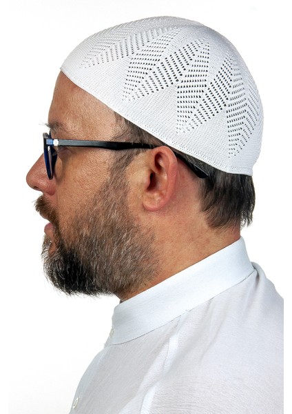 Berra Çelik Örme Dantel Namaz Takkesi Beyaz 1 Adet fiyatları