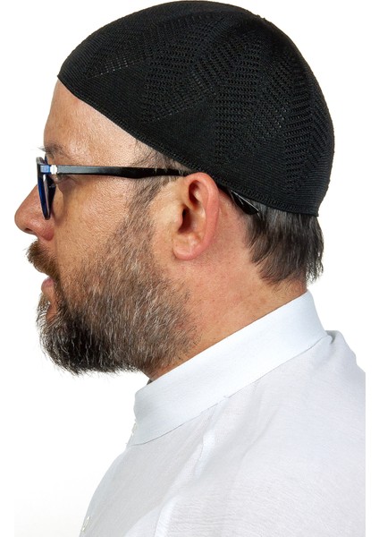 Berra Çelik Örme Dantel Namaz Takkesi Siyah 1 Adet fiyatları