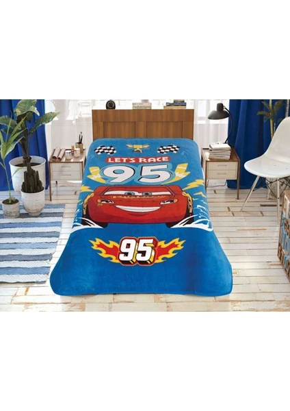 Disney Cars Race Lisanslı Battaniye