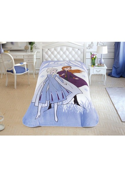 Disney Frozen 2 Snow Lisanslı Battaniye Kristal