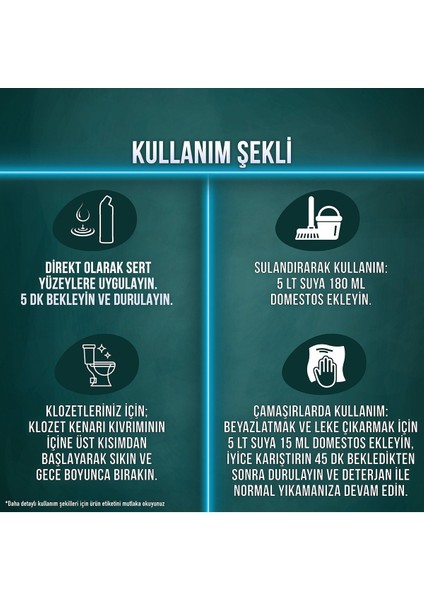 Limon Ferahlığı Çamaşır Suyu (6X750 Ml) modelleri