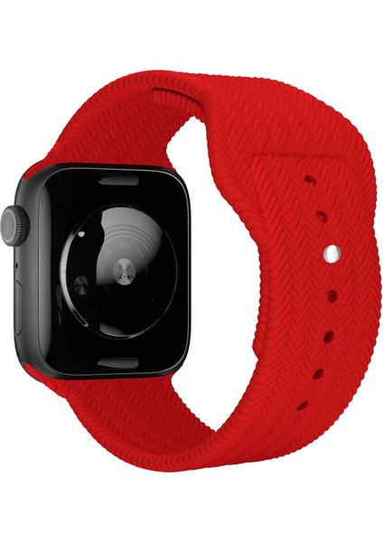 Apple Watch 1 2 3 4 5 6 7 Se Nike Uyumlu 42MM 44MM 45MM Hasır Örgülü Premium Loop Kordon