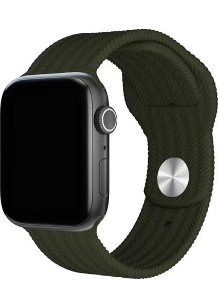 Apple Watch 1 2 3 4 5 6 7 Se Nike Uyumlu 42MM 44MM 45MM Hasır Örgülü Premium Loop Kordon