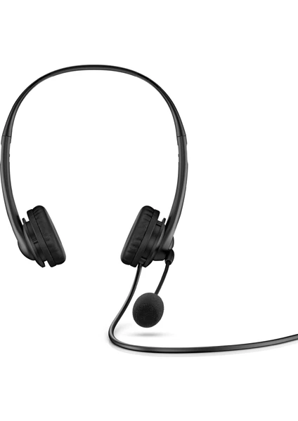 Hp Kablolu Stereo Mikrofonlu 3.5mm Aux Kulaklık Siyah 428H6AA