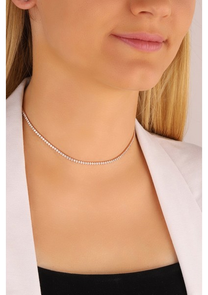 2mm Suyolu 925 Ayar Gümüş Kolye