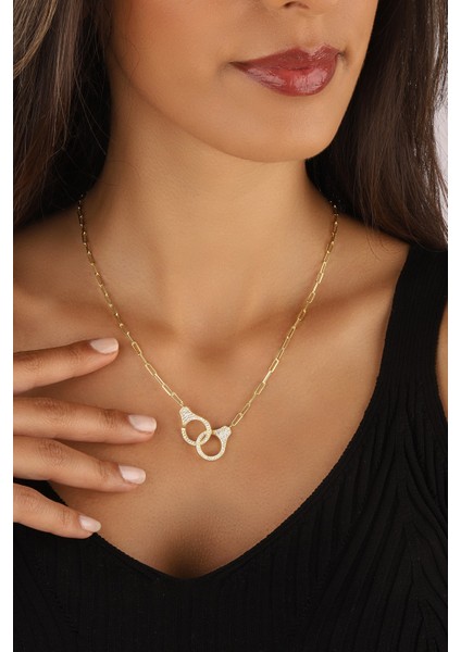 Altın Kaplama Kelepçe Model 925 Ayar Gümüş Kolye fiyatları