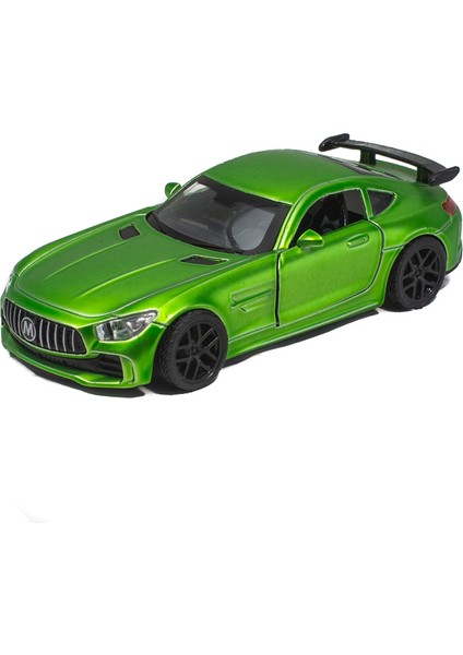 Oyuncak Metal Mercedes Gtr Yeşil Çek Bırak 12 cm