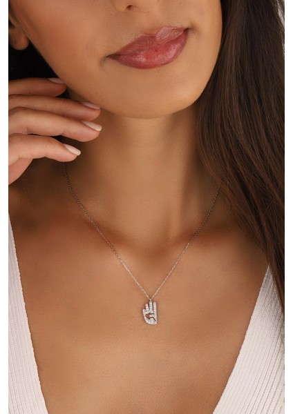 Fatma Ana Eli 925 Ayar Gümüş Kolye fiyatları