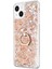 Apple iPhone 13 Mini Kılıf Glitter Liquid Holder Gold 2