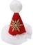 Sevimli Noel Saç Klip Şapkalar Pullu Peluş Saç Pins Saç Şekillendirici Hediye Kar Tanesi (Yurt Dışından) 1