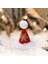 Sevimli Noel Saç Klip Şapkalar Pullu Peluş Saç Pins Saç Şekillendirici Hediye Kar Tanesi (Yurt Dışından) 3