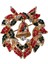 Sevimli Pins Broş Yaka Kadın Aksesuarları Giysi Hediye Noel Takı Mini 4x4.5 cm (Yurt Dışından) 3