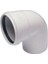 Pvc 70X90° Pimaş Dirsek 1