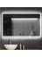 50 x 65 cm Dokunmatik Tuşlu Buğu Çözücü Ledli Banyo Aynası Dekoratif Ayna 5