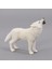 Gerçekçi Kurt Figürinler Okul Öncesi Minyatür Doğum Günü Hediyesi Toddlers Çocuk Arctic Wolf (Yurt Dışından) 2