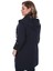 Kadın Büyük Beden Pamuklu Mevsimlik Trençkot 3019 Lacivert/navy 21S32003019 4