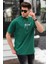 Nakışlı Yeşil T-Shirt 5380 1