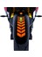 2 Adet Sport Motosiklet Çamurluk Floresan Turuncu Kask Sticker Çınar Extreme 1