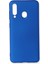 Samsung Galaxy M40 Kılıf Premium Rubber Silikon - Mavi 1