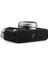 Fujifilm X100V Tek Dip Hakiki Deri Fotoğraf Makinesi Kılıfı - Siyah 2