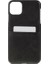 iPhone 11 6.1 Için Kartlıklı Suni Deri Telefon Kılıfı - Siyah (Yurt Dışından) 1