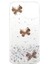 iPhone 13 Pro Için 3D Kelebek Desenli Işıltılı Epoksi Tpu Kılıf - Şeffaf (Yurt Dışından) 2