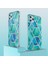 iPhone 11 Pro Max Için 2 mm Imd Galvanik Mermer Desenli Tpu Kılıf - Mavi - Yeşil (Yurt Dışından) 2