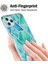 iPhone 11 Pro Max Için 2 mm Imd Galvanik Mermer Desenli Tpu Kılıf - Mavi - Yeşil (Yurt Dışından) 3