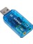 Blue Wings 5.1 Sound USB Ses Kartı Virtual 3D Çevirici Dönüştürücü 2