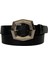 Deri Siyah Kadın Kemeri, 3cm 1