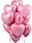 Pembe Kalp Folyo Balon 1 Adet 1