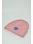 Sevgililer Günü Özel Koleksiyonu Mavi Kalp Figürlü Pembe/Pudra Renk Unisex Erkek/Kadın Bere 4