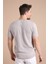 A.bej/nescafe Kuşgözü Desenli Bisiklet Yaka Erkek Triko T-Shirt 4