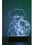 Cowboy Bebop 16 Renkli Anime Gece Lambası 2