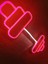 Dumbell Neon Tabela Fitness Neon LED Dekoratif Duvar Aydınlatması Spor Neon Duvar Dekorasyonu 1